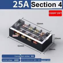 Terminales de conductor de cobre, bloques de terminales aislados, rieles de bloques de terminales, conjuntos de bloques de terminales, pilares de conexión - Bloques de terminales - Ver 4