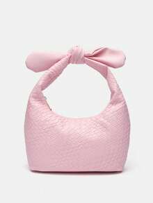 Women Top Handle Bags - Pink - View 5