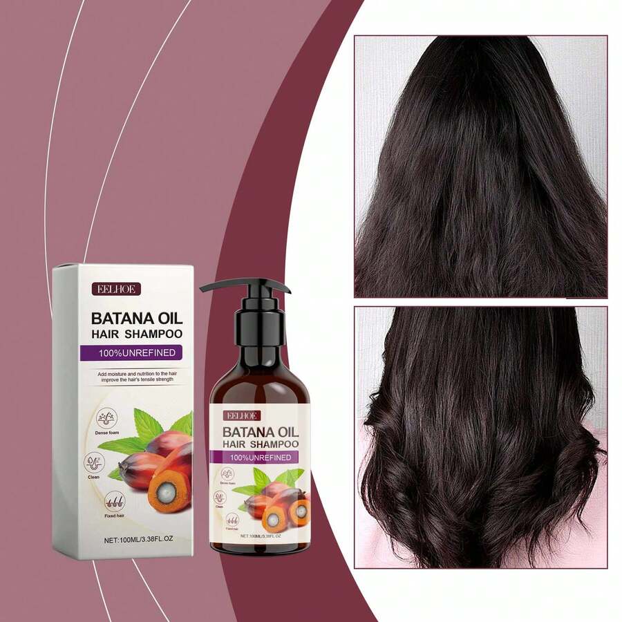 100毫升巴塔纳丰盈洗发水 - 蕴含桉树和薰衣草精华，深层清洁并控制油脂，增强光泽和易梳理度，令秀发清新、柔软、蓬松。