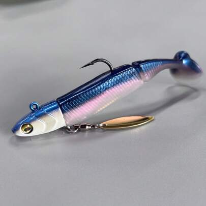 9cm 21.8g Lead Head Soft Bait Fishing Lure