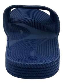 House Slippers - Navy Blue - View 5