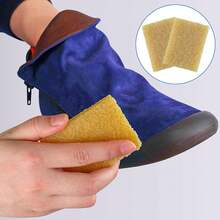 2PCS Glue Residue Pick-Up Eraser Rubber 2x2.75inchCement Eraser Rubber Cleaning Eraser For DIY Art Projects Removing Adhesive And Residues From Paper Plastic And More - TT429- - View 8