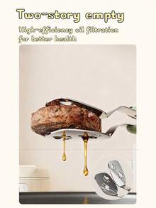 1pc/2pcs Multifunctional Stainless Steel Fish Spatula + Tongs, Lock Design, Heat Resistant, Extended Non-Slip Handle, 2-In-1 Cute Bear Shaped Tongs With Retractable Safety Clasp, Food Clip Fish Fork Convenient Oil Draining Spatula Tongs, Restaurant Kitchen Utensils, Non-Stick 304 Stainless Steel Scraper - Multicolor - View 5