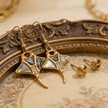 1pc 304 Stainless Steel 18K Gold-Plated Manta Ray, Turtle, Starfish Ocean Element Pendant DIY Charm Jewelry Necklace Bracelet Making Accessories - Hanging Ornament - View 3