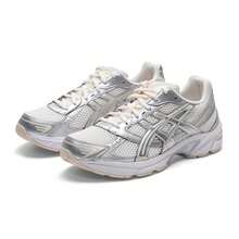 Asics 女士休闲鞋，舒适休闲鞋，GEL-1130户外运动运动鞋，日常休闲鞋 1202A164-107 - 白色/灰色 - 查看 3