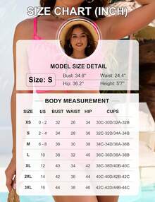 High Waisted Bikini Sets For Women Textured Tummy Control Swimsuits Two Piece Cutout Beach Swim Bathing Suits - Sky Blue - View 6