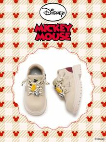 Disney 1 Pair Children's Collaborative Sports Shoes, Suitable For Daily Wear, Festivals, Sports, Outdoor, Comfortable, Non-Slip, Durable, Breathable (Boys' Sports Shoes, Boys' Skate Shoes, Children's Sports Shoes, Girls' Sports Shoes, Girls' Skate Shoes) - Beige - View 2