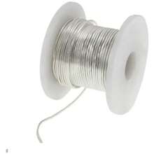 Alambre De cobre de alta Calidad para almbrismo 15mts - Plateado - Ver 6