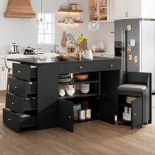 Cabinets - Black + MDF+Metal - View 5