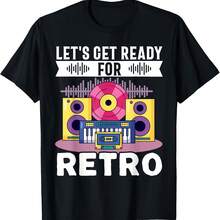 Camiseta retro para amantes del coleccionismo de vinilo Rrd - Negro 1 - Ver 1