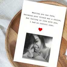 20pcs/50pcs Customized Wedding Greeting Cards, Suitable For Newlyweds, Bride, Groom, Lovers, Personalized With Names And Dates - Multicolor - View 4