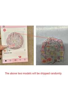 1pc Pink Castle Shaped Magnetic Telescopic Phone Holder, Girly Style, Thoughtful Gift For Girlfriend, Family And Colleagues - Pink Castle - View 8