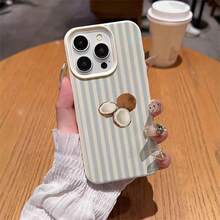 1 chiếc ốp lưng điện thoại bằng chất liệu TPU, họa tiết sọc xanh trắng tươi mát hình quả dừa, tương thích với Apple 17 Pro Max/17/16 Pro Max/15/13/12/11, S20 FE/A15/S24/A55, Note 11/Note 12/Note 13 Pro, bảo vệ điện thoại toàn diện, chống rơi vỡ, mềm mại. - trắng - Xem 4