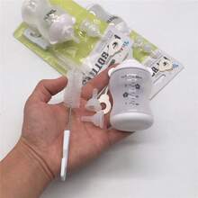 Heat-Resistant 80ML Puppy & Kitten Nursing Bottle, Small Animal Feeding Set, Pet Milk Bottle - White - View 2