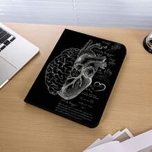 1pc Cute Tablet Protective Case With Pen Slot, Multi-Angle Magnetic Stand, Auto Sleep/Wake Function, Suitable For Pro/Air, Galaxy A9/S9/S7/S10+, Pad 5/6/7 - Multicolor - View 4