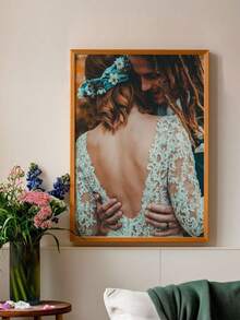 定制单幅照片画布画，照片转画布，任何照片均可定制，多种尺寸可选，装饰画可按需制作。是情人节、生日或毕业礼物的完美之选。 - 彩色 - 查看 3