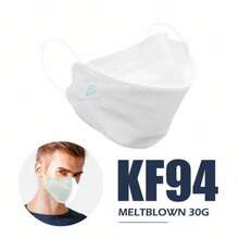 Cubrebocas KF94 NEGRO Paquete Por 10 Piezas 1.8pesos/pz - Verde - Ver 3