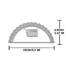 Creative Lace Dies, DIY Scrapbooking Album And Embossing Stencil, Greeting Card Making Tool, Card Paper Cutting Crafts ,Gift Card Making Template Die Cuts. - Silver - View 7