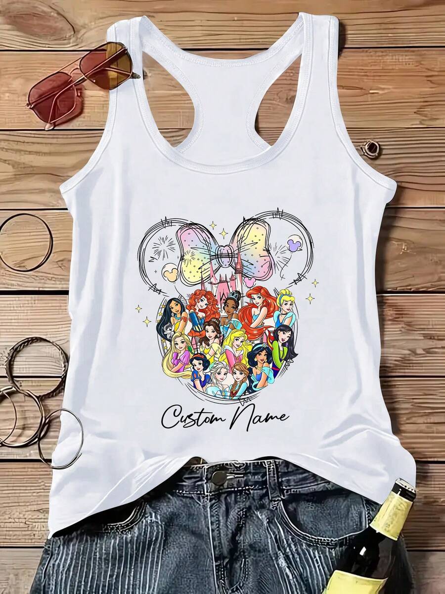 Disney Women T-Shirts - White - View 1