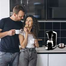 Taurus Velvet Digital Coffee Maker, 12 Cups, Black - Black - View 6