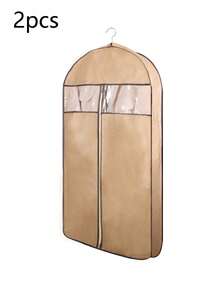 Bolsa Protetora de Poeira Portátil, Solução de Armazenamento Econômica de Espaço, Organizador de Guarda-Roupa para Donas de Casa, Bolsa de Armazenamento de Roupas para Closet do Quarto, Bolsa de Armazenamento de Roupas Penduráveis À Prova d'Água e à Prova de Umidade, Essenciais para o Lar, Necessidade para Dormitório, Organizador de Armário, Acessórios para Banheiro - Tamanho Único - Visão 14