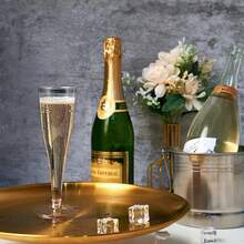 8/20/60 piezas Copas de champán de plástico transparente, Vasos de cóctel de plástico transparente reutilizables de 4.5oz, Adecuados para fiestas, bodas y grandes celebraciones - transparente - Ver 7