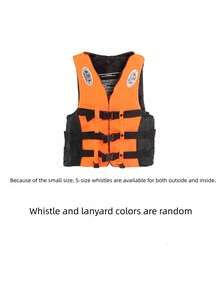 1pc Professional Heavy Duty Cross-Riding Life Jacket, High Buoyancy, Suitable For Adults Swimming, Fishing, Boating, Flood Prevention, Portable Youth Survival Vest, Beach Essential, Beach Accessory, Pool Float - Multicolor - View 19