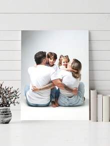 1幅定制帆布墙画，个性化无框海报，温馨室内装裱帆布画，母亲节礼物，婚礼纪念品，父亲节礼物，个性化纪念礼物，适用于婚礼、生日派对、母亲节、毕业季、父亲节、房间装饰，可定制商品，卧室装饰，定制礼物，图片，照片，装裱墙画，送给闺蜜的礼物，送给家人的礼物，生日礼物，送给男友、女友、家人、爱人、朋友的礼物，2026系列 - 彩色 - 查看 6