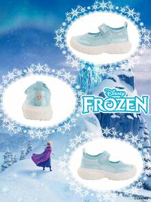 Disney Authentic Collaboration With  | A Pair Of Children's Sneakers, Suitable For Daily, Festival, Sports, And Outdoor Wear. It Fits The Foot Comfortably, Is Anti-Slip, Wear-Resistant, And Breathable (Boys' Sneakers, Boys' Board Shoes, Children's Sneakers, Girls' Sneakers, Girls' Board Shoes) - Baby Blue - View 4