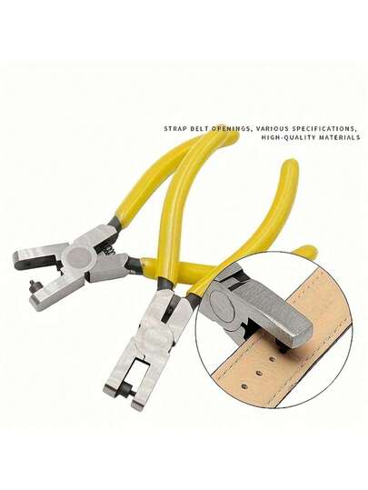 Perforadora redonda de 2.0 mm para correa de reloj, cordón de zapato, correa delgada, zapatos, collar de perro, perforadora universal para proyectos de bricolaje y manualidades