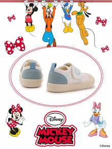 Disney 1 Pair Kids' Sneakers, Suitable For Daily Wear, Festivals, Sports, Outdoor Activities, Comfortable, Non-Slip, Durable, Breathable (Boys' Sneakers, Boys' Skate Shoes, Kids' Sports Shoes, Girls' Sneakers, Girls' Skate Shoes) - Blue - View 3