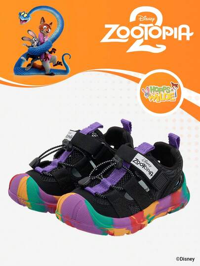 Disney 1双 X 疯狂动物城联名款儿童运动鞋，适合日常及户外穿着，舒适防滑，透气（儿童运动鞋，童鞋，女童鞋）