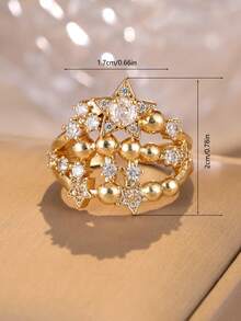 Women Single Ring - Multicolor - View 2