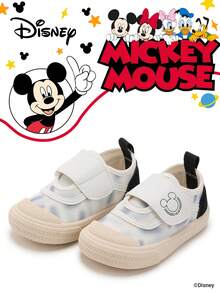 Disney 1 Pair Children's Sneakers, Suitable For Daily Wear, Festivals, Sports, Outdoor Activities, Comfortable, Non-Slip, Durable, Breathable (Boys' Sneakers, Boys' Skate Shoes, Children's Sneakers, Girls' Sneakers, Girls' Skate Shoes) - Black - View 1