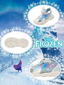 Disney Authentic Collaboration With  | A Pair Of Children's Sneakers, Suitable For Daily, Festival, Sports, And Outdoor Wear. It Fits The Foot Comfortably, Is Anti-Slip, Wear-Resistant, And Breathable (Boys' Sneakers, Boys' Board Shoes, Children's Sneakers, Girls' Sneakers, Girls' Board Shoes) - Baby Blue - View 4