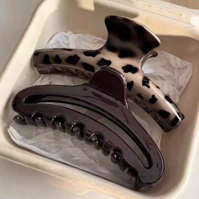 Fashionable Curved Hair Clip - Modern Minimalist Hair Accessory For Women | Suitable For All Hair Types And Lengths, Firmly Holds | Multifunctional Design For Buns, Half-Buns, And Daily Wear | Elevates Your Style For Casual Outings, Work, Parties, And Special Occasions