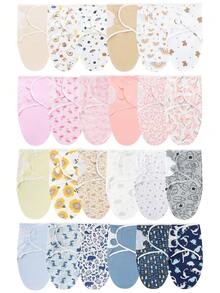 Oaoleer 3PCS BABY Swaddle 0-3 Months - Swaddles For Newborn, Adjustable Newborn Swaddling Wrap For Baby Boys And Girls, Swaddle Blanket Sleep Sack, Easy Change - Multicolor - View 1
