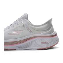Skechers 女子跑步鞋 舒緩跑步鞋 GO RUN ELEVATE 2.0女士跑步鞋輕盈緩震日常休閒運動鞋129006-WPK - 白色/粉紅色 - 查看 8