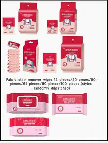 20/40/80pcs/Pack Portable Clothing Cleaning Wet Wipes, Quickly Removes Grease And Lipstick Stains, Gentle Deep Cleaning For Clothes And Shoes, Suitable For Outdoor Travel, Kitchen, Bathroom, Home Use, Essential Cleaning Supplies - Multicolor - View 12