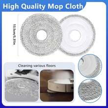 Compatible With Xiaomi X20 Pro/X20Max Robot Vacuum Cleaner Mops - Washable Replacement Rags - A - View 6