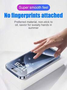 适用于 17/17 Pro/17 Pro Max/15/15 Pro Max/16/16 Plus/16 Pro/13/14 Pro Max，2 片装全屏钢化玻璃隐私保护膜，防水、防刮、触感灵敏顺滑，9H 硬度玻璃，军用级防摔保护，适合日常、办公和家庭使用。 - 彩色 - 查看 5