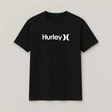 Kit Of 3 Hurley Surfing Basic Cotton Unisex T-Shirts, Black, Blue And White, Summer Skate - KIT - View 6
