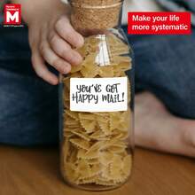 Giấy in nhiệt Marklife 40x30mm (1.57x1.18 inch) tiết kiệm, dạng cuộn vuông, màu trắng, chống thấm nước, chống trầy xước, chống dầu, 1 cuộn, tương thích với máy in P50, D100, thích hợp cho doanh nghiệp nhỏ, cửa hàng, dùng làm nhãn giá, nhãn bao bì, mã QR, mã vạch, nhãn cảm ơn, 220 nhãn mỗi cuộn, khuyến mãi ngày Cá tháng Tư. - trắng - Xem 5