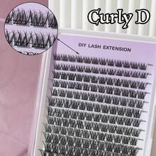 [HACHIMEE] 168片装 8-16mm 自然C/D卷度柔软假睫毛，上镜效果好，适合节日、庆典及日常佩戴 - 黑色 - 查看 11