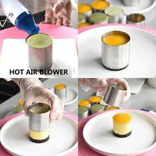 8pcs 5cm/2inch Stainless Steel Mousse Cake Round Mold, Taller & Thicker, Seamless Design, 5cm Height, Baking Mold, Baking Tool, Mousse Ring, Tiramisu, Cheesecake - Light Grey - View 4