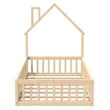 Kids Bed Frames, Headboards & Footboards - Natural + Pine + 90cm*200cm - View 8