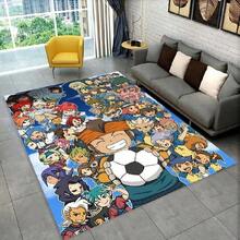 Anime Inazuma Eleven Mark Evans Cartoon Area Rug,Carpet Rug For Living Room Bedroom Sofa Doormat Decoration,Non-Slip Floor Mat(13).Jpg - White - View 1
