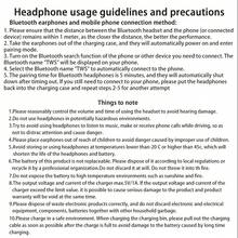 真无线入耳式运动音乐耳机，迷你音乐耳塞 TWS 高保真低音立体声高清通话立体声耳机，兼容安卓系统智能手机，游戏耳机，智能耳机 - 粉色 - 查看 7