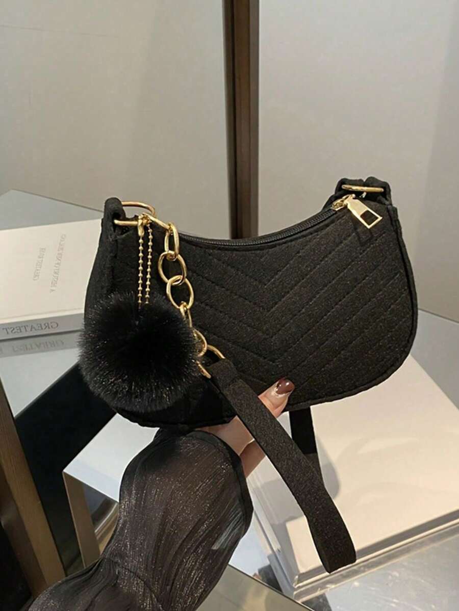 女士斜挎包 - 优雅简约拉链手提包，合成材质，适合日常及正式场合，内部空间宽敞，适合工作、旅行、时尚爱好者，多功能配饰，做工精良，设计时尚，办公配件 - 彩色 - 查看 1