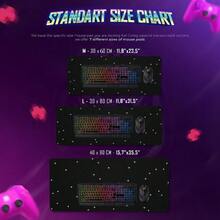 像素星空游戏鼠标垫：复古科幻桌面垫，太空星系办公室装饰，办公桌配件，办公用品 - A - 查看 5